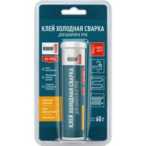 Клей KUDO "Холодная сварка" д/батарей и труб 60гр. (KU-H104)