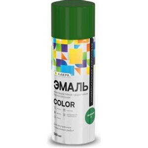 Эмаль аэрозоль ЛАКРА Color Зелёный 37