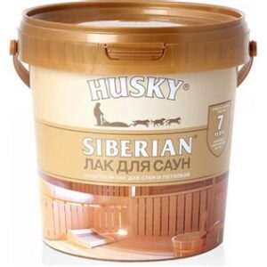 Лак для саун HUSKY SIBERIAN 0