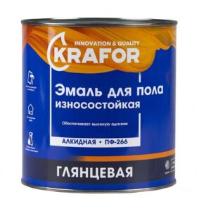 Эмаль ПФ-266 "Colorika" красно-коричневая 2