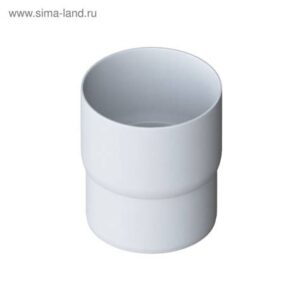 Муфта трубы белый ПВХ 5773