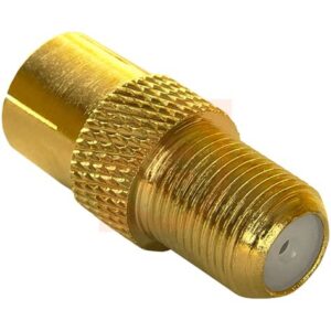 Переход гнездо F-штекер TV GOLD REXANT