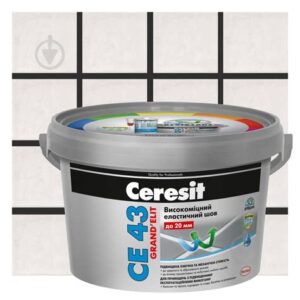 Затирка супер графит 2 кг. №16 "CERESIT"48592