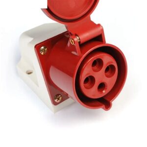 Розетка 124 стационарная 3Р+РЕ 32А 380В IP44 TDM