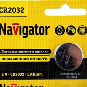 Элемент питания Navigator 2032 ВР5 94765