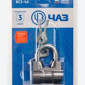 Замок навесной Чаз ВС2-4А-01 0115 0133
