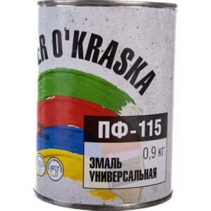 Эмаль алкидная ПФ-115 серый 0