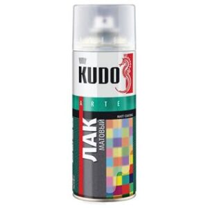 Лак аэрозоль акриловый матовый 520мл "KUDO" KU-9004