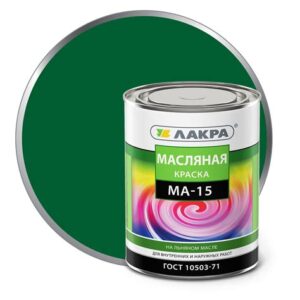 Краска МА-15 Зеленая 0