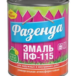 Эмаль ПФ-115 "Colorika" белая 6
