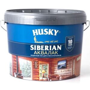 Аквалак 9 литров HUSKY SIBERIAN DEKART