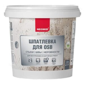 Шпатлевка Неомид для плит OSB (1