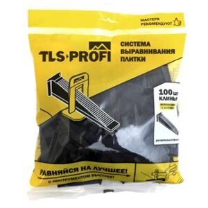Система выравнивания плитки TLS-Profi клин (100ш) 72022