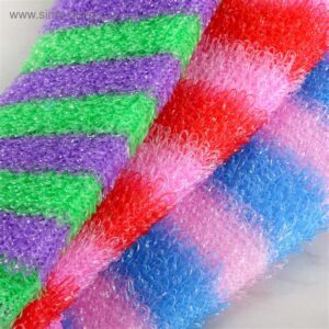 Мочалка "Махровая" широкая полоса 12х45см 1847138