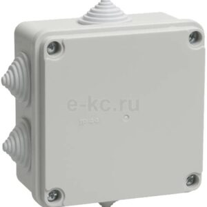 Коробка распр.ОП 100*100*50 IP44 КМ41233 (6 каб.ввод.) 67050