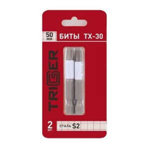 Бита 1/4" 30-50мм Torx "Qudro Torsion"433050